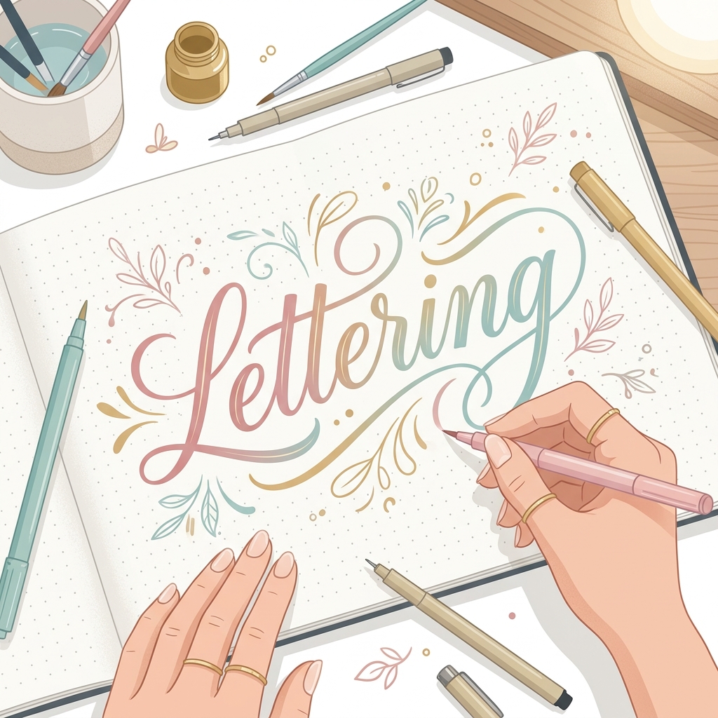 Lettering para imprimir