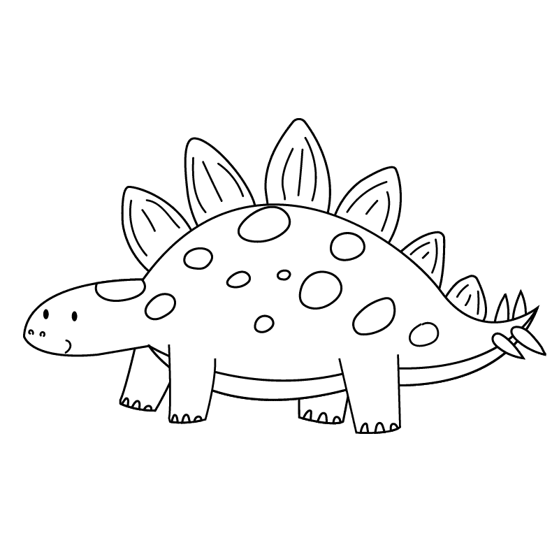 Dinosaurios para colorear 22