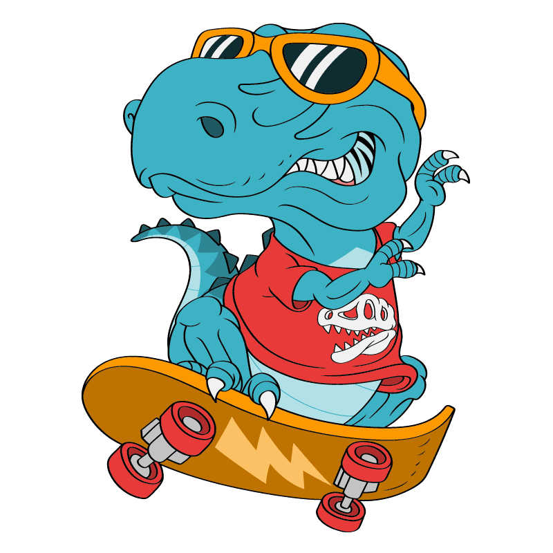 Dinosaurios para colorear 34