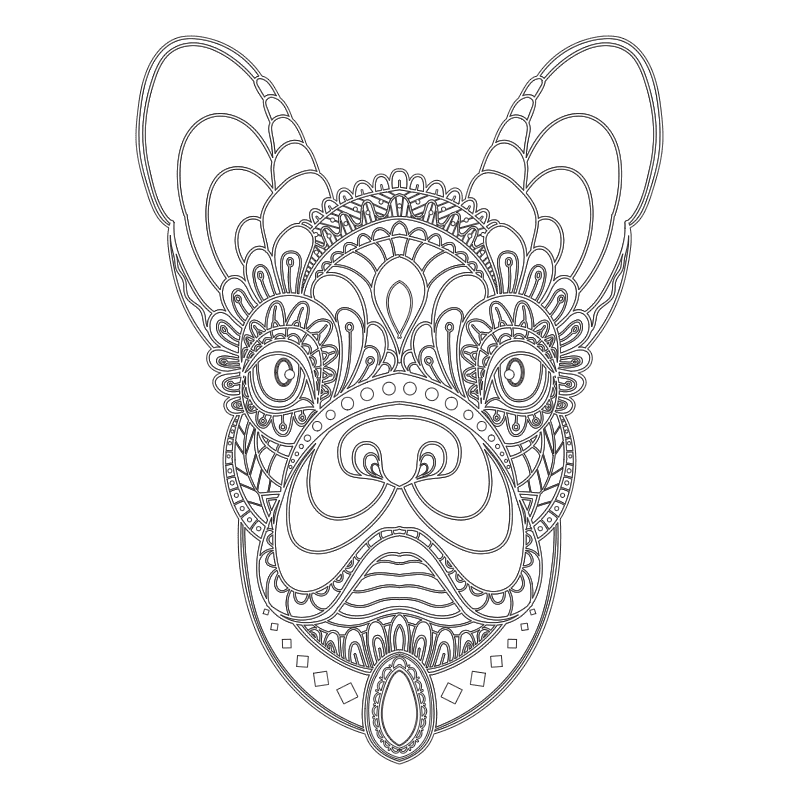 Mandalas de animales 6