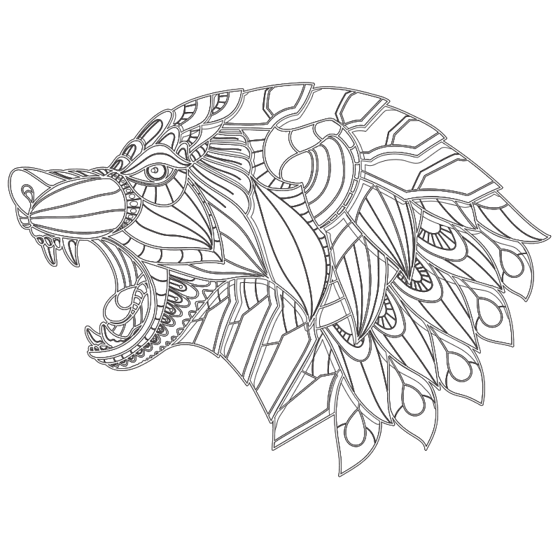 Mandalas de animales 15