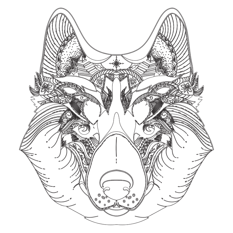 Mandalas de animales 17