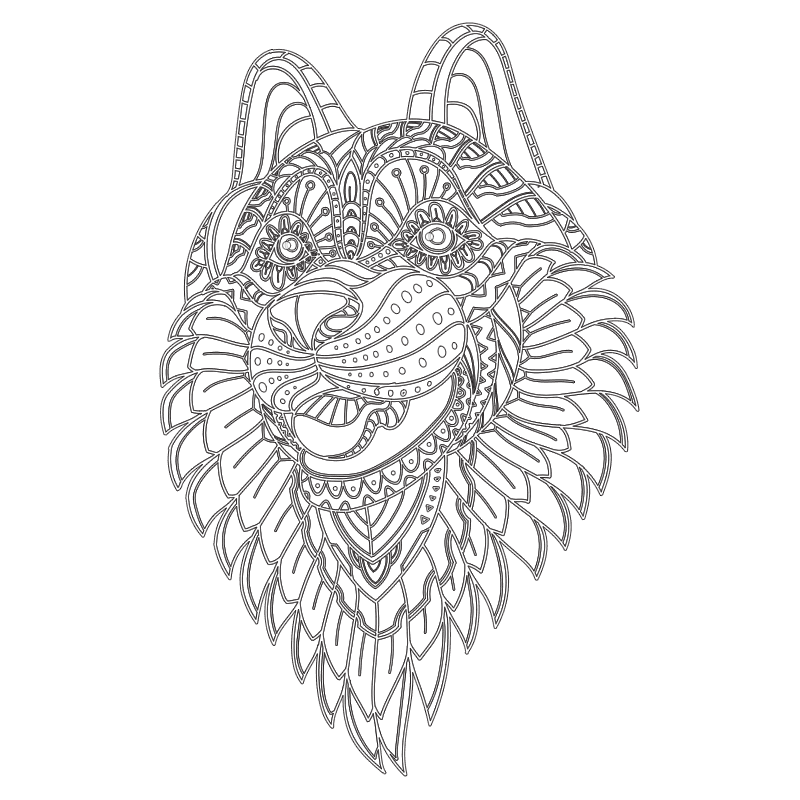 Mandalas de animales 18