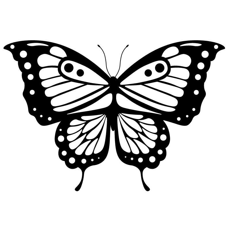 Mariposas para colorear 18
