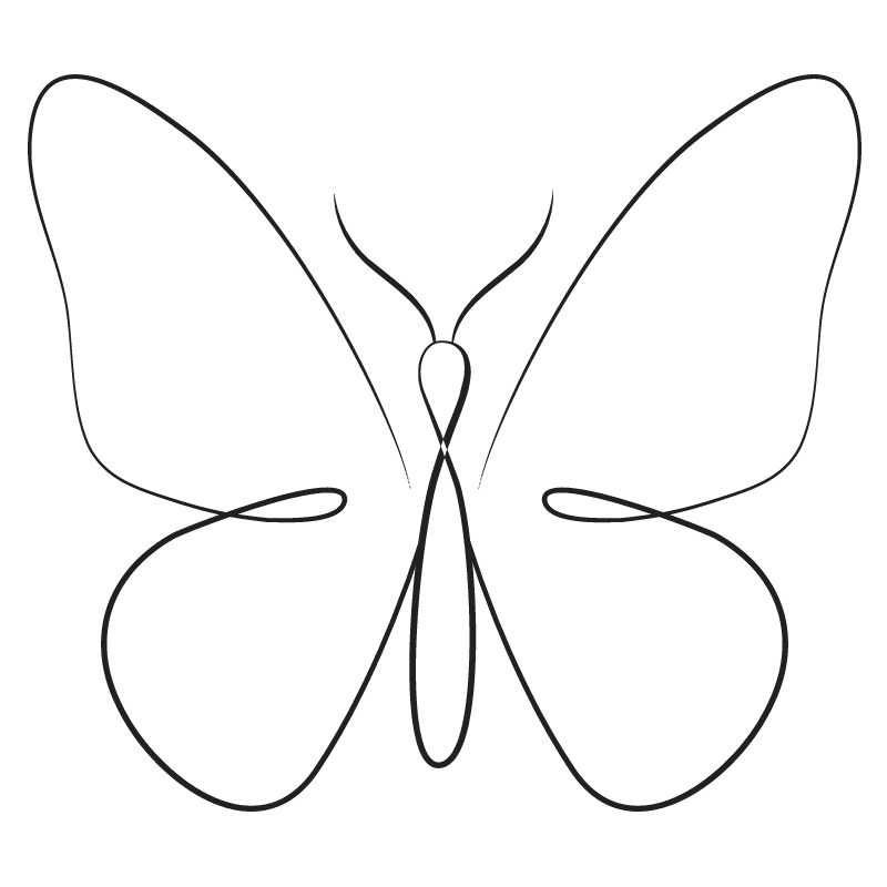 Mariposas para colorear 19
