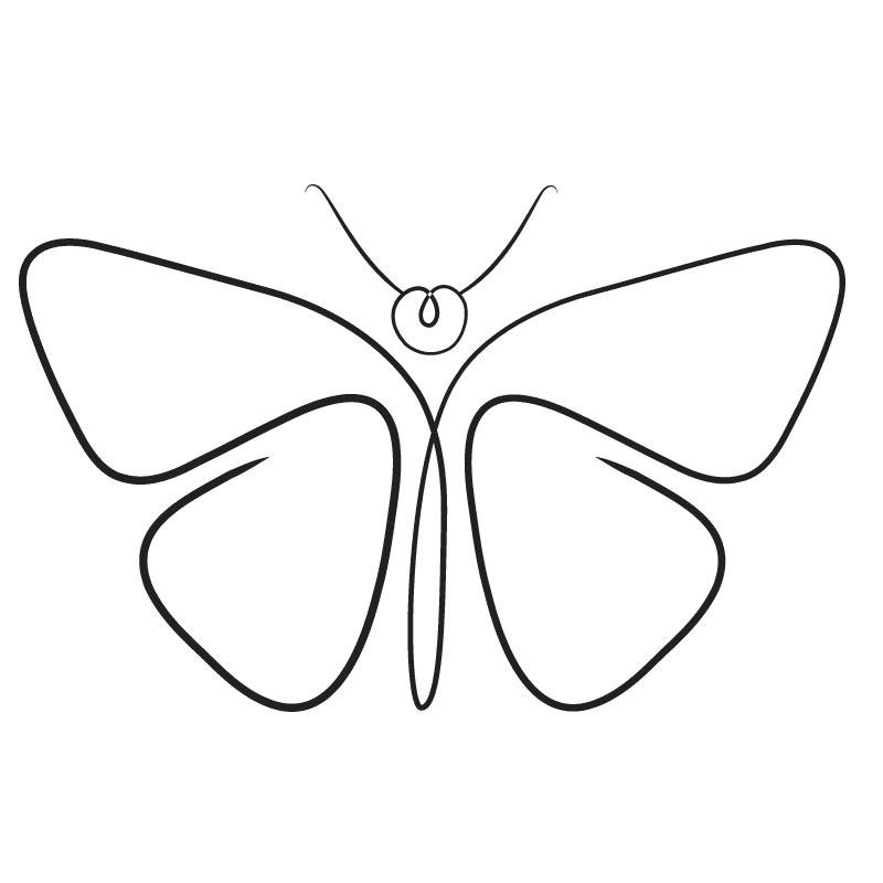 Mariposas para colorear 20