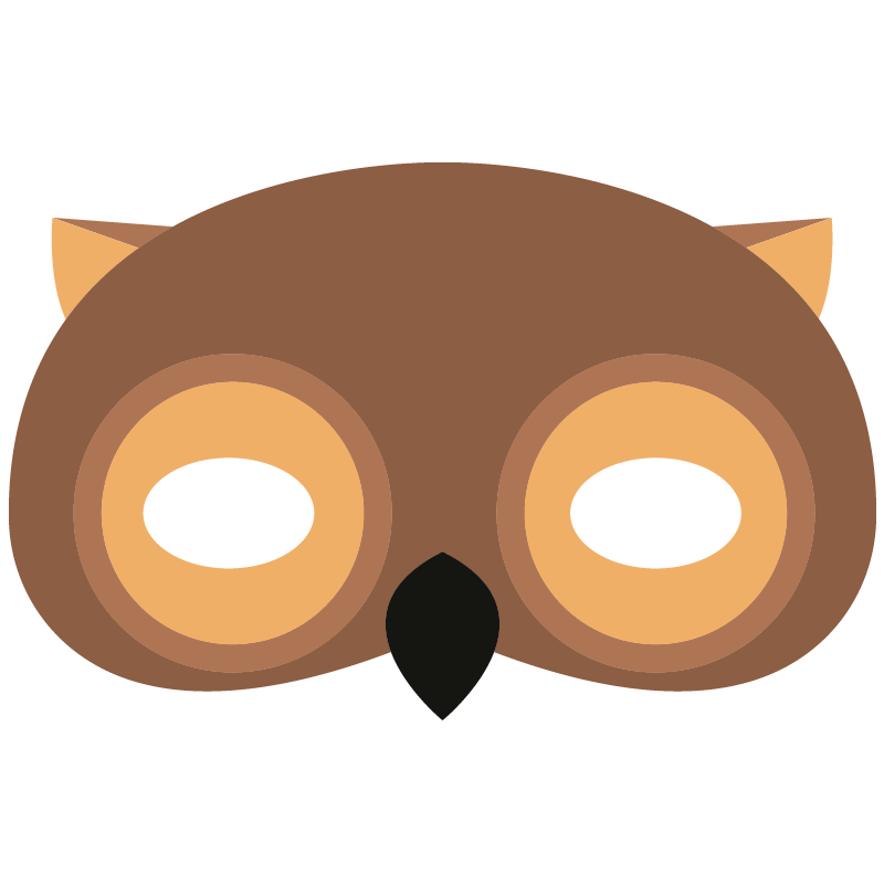 Máscaras para imprimir 2