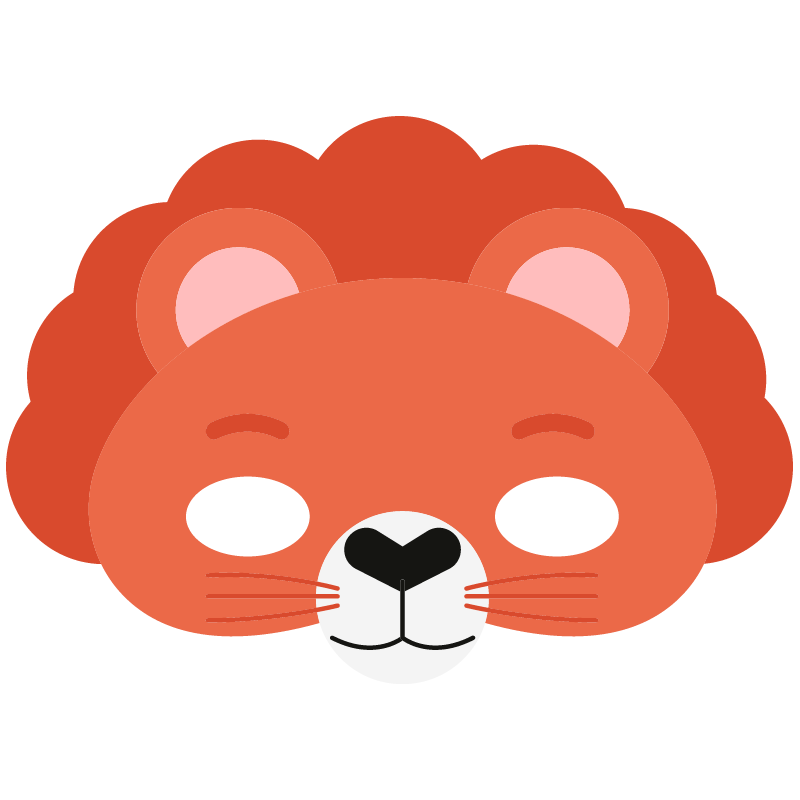 Máscaras para imprimir 6