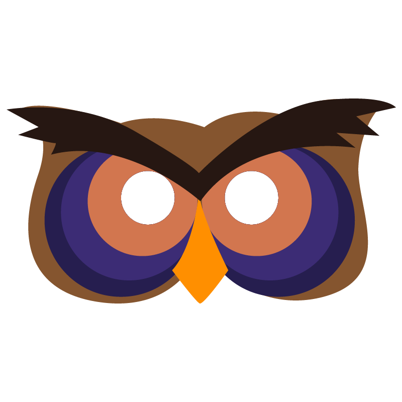 Máscaras para imprimir 12