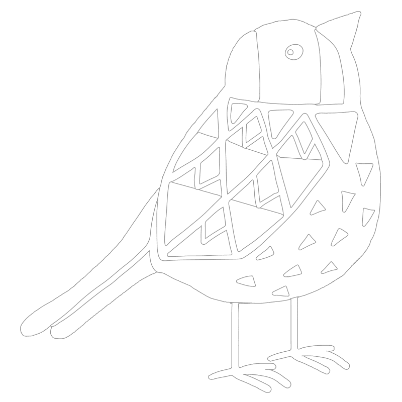 Pájaros para colorear 13