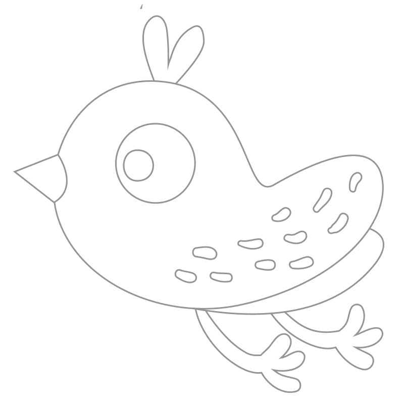 Pájaros para colorear 15
