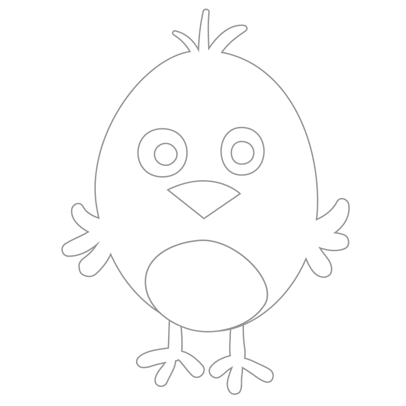 Pájaros para colorear 24