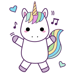 Unicornios para colorear 6