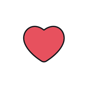 corazon-color para colorear - 1