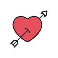 corazon-color para colorear - 2