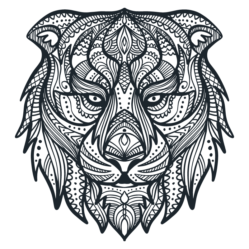 mandala para colorear - 1