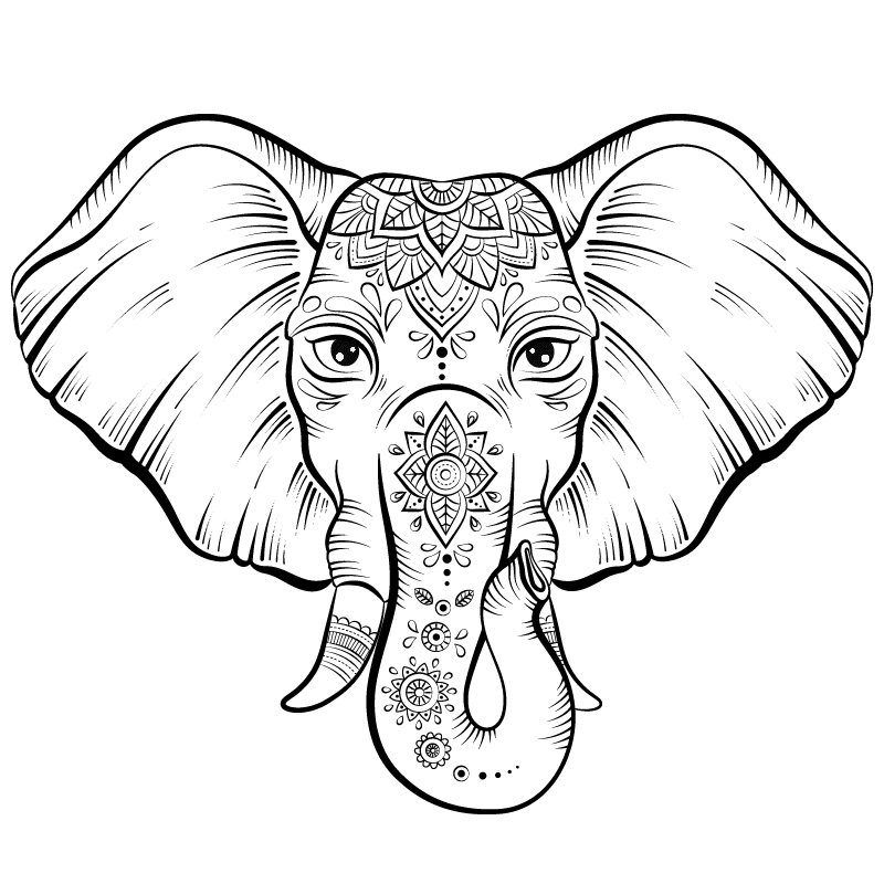 mandala para colorear - 2