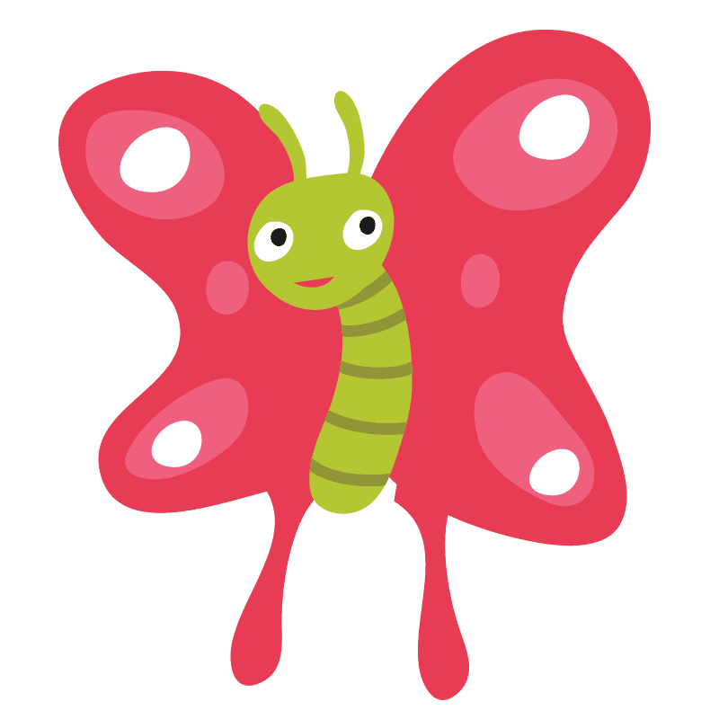 mariposa-color para colorear - 1