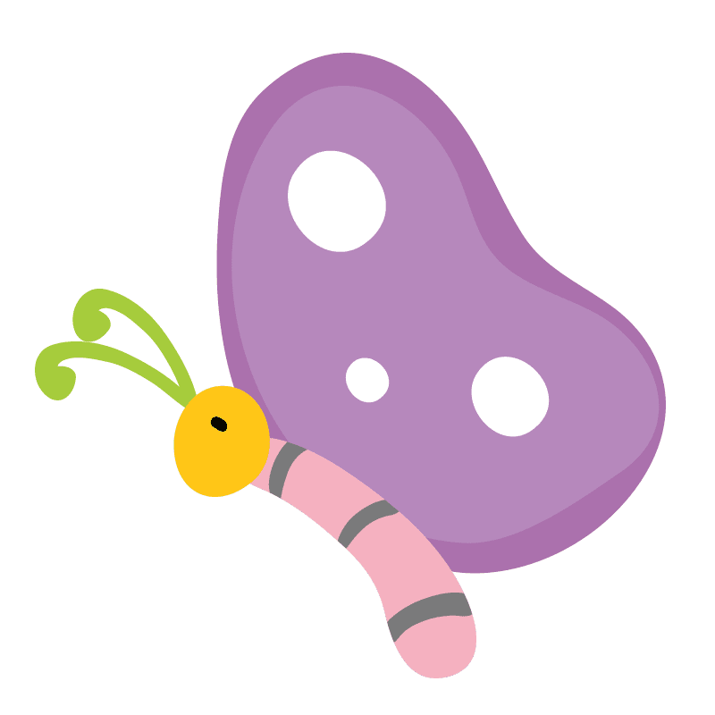 mariposa-color para colorear - 2