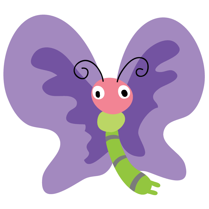 mariposa-color para colorear - 4